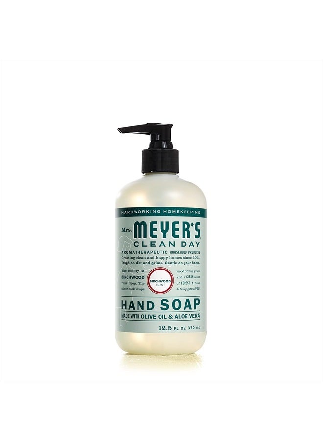 Hand Soap, Made with Essential Oils, Biodegradable Formula, Birchwood, 12.5 fl. oz
