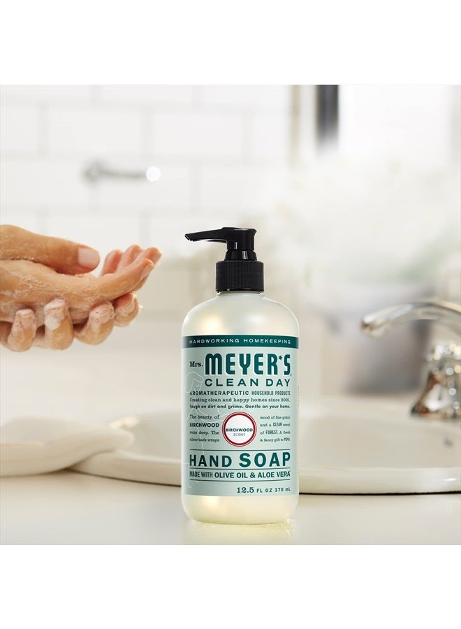 Hand Soap, Made with Essential Oils, Biodegradable Formula, Birchwood, 12.5 fl. oz