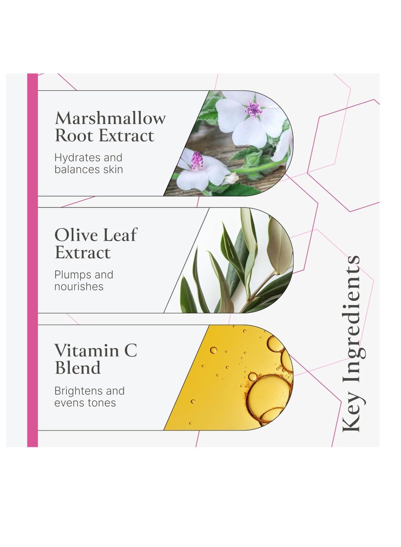 Bliss Mighty Marshmallow Bright & Radiant Whipped Mask - Brightening & Hydrating Face Mask - 1.7 Oz - Luminious Skin - Clean - Vegan & Cruelty-Free - All Skin Types