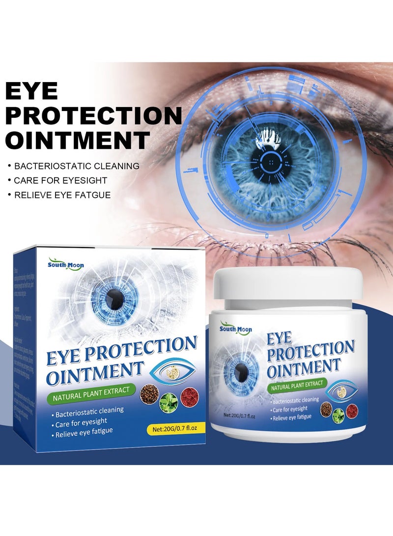 Eye Relief Ointment, Quick And Effective Soothe Eye Ointment, Safe Easy Apply Eye Pain Relief Cream, Eye Lubricant Ointment For Dry Eyes, Dryness, Redness And Soreness