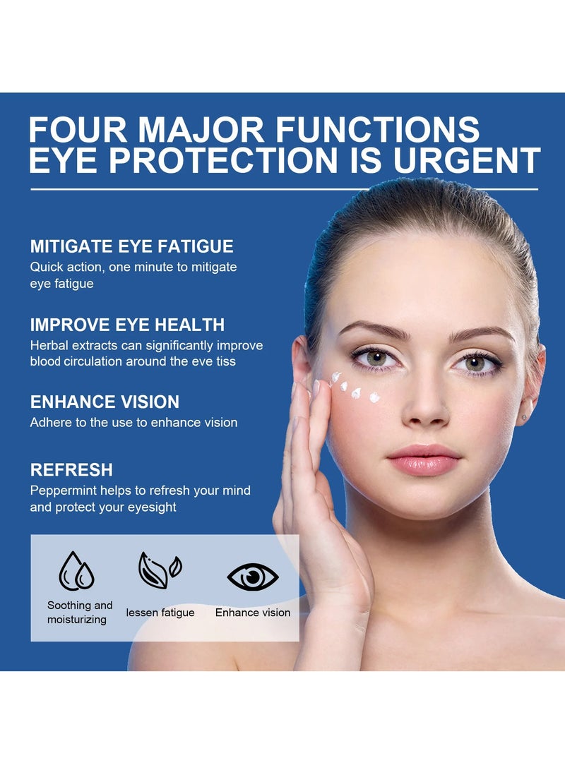 Eye Relief Ointment, Quick And Effective Soothe Eye Ointment, Safe Easy Apply Eye Pain Relief Cream, Eye Lubricant Ointment For Dry Eyes, Dryness, Redness And Soreness