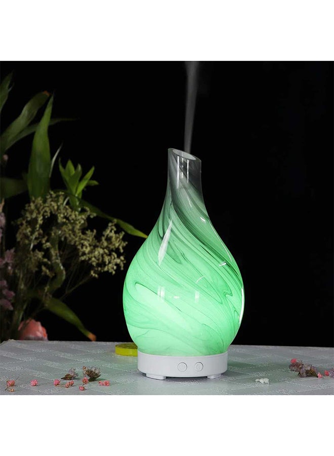 Glass Aroma Diffuser Aromatherapy Diffuser with Color Light Diffuser for Home Bedroom Office 100Ml Multi Color