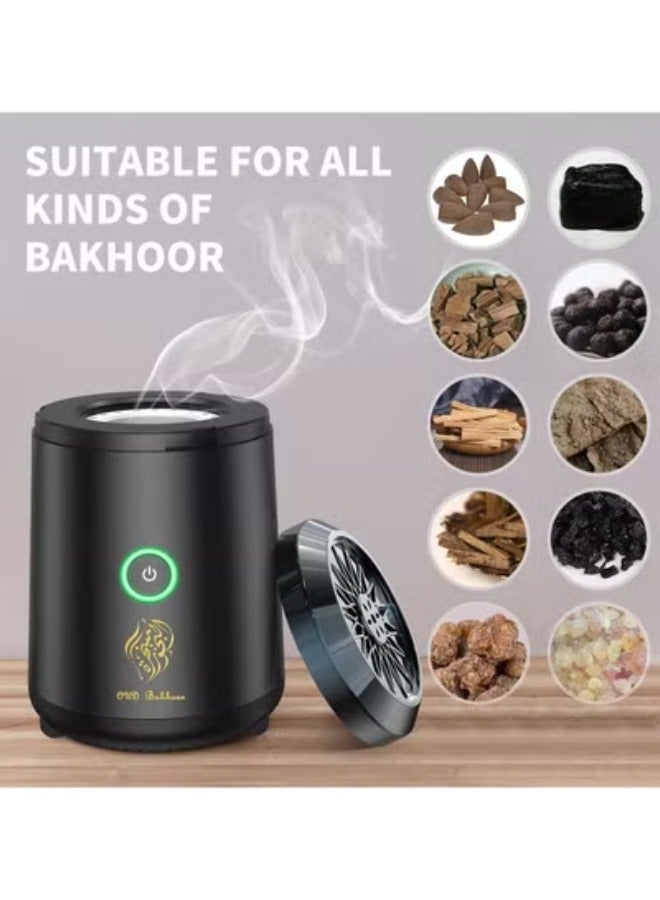 Rechargeable Ramadan Arabian Aroma Diffuser Mini USB Power Incense Burner for Home Office and car