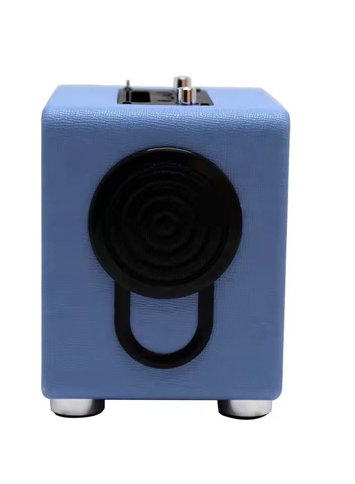 KBQ-2206 Bluetooth Portable  Karaoke Speaker Subwoofer Sound System Blue