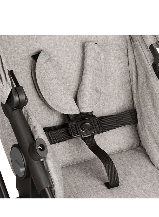 Omni Plus Baby Stroller Trolley System With Infant Carrier Baby Car Seat Grey