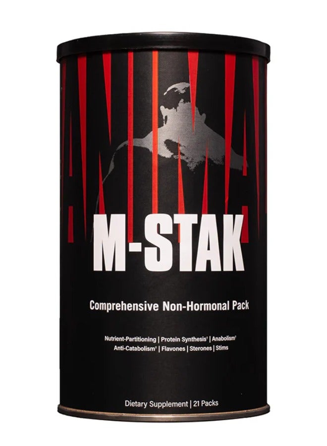 Animal M-Stak,Comprehensive Non-Hormonal Pak,21 Paks