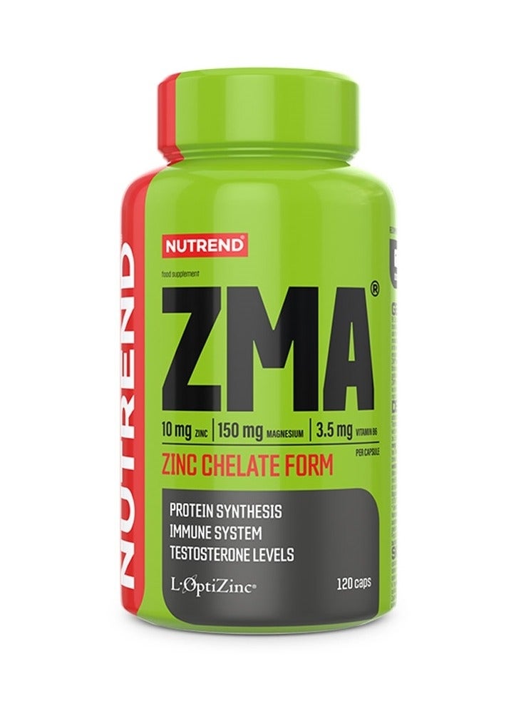 Nutrend ZMA 120 Capsules 60 Serving