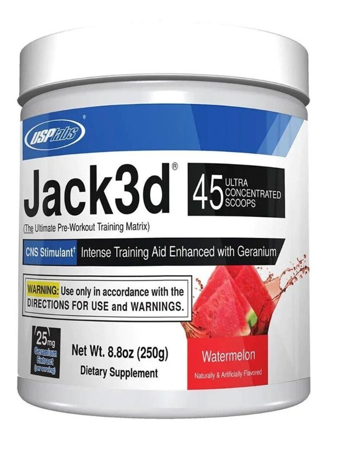 JACK 3D, Watermelon, Pre Workout Powder,250g