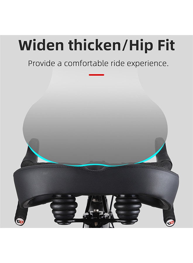 Thickened High Elasticity Bike Saddle Soft Waterproof PU Pad Road Bicycle Seats Comfort Breathable AntiSlip Cycling Cushion