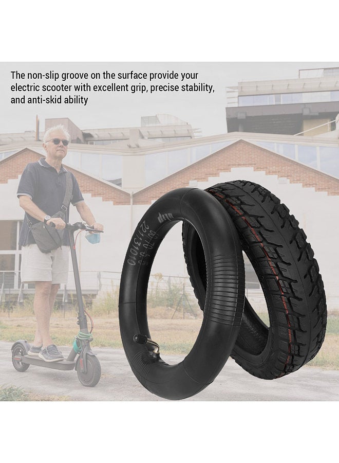 60/70-6.5 Tubeless Tire with Rubber Inner Tube Compatible for Ninebot Max G30 Electric Kick Scooter