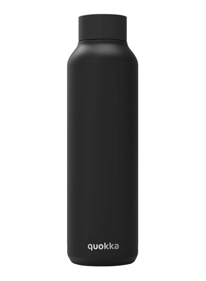 Quokka Thermal SS Water Bottle Solid Jet Black 630 ml