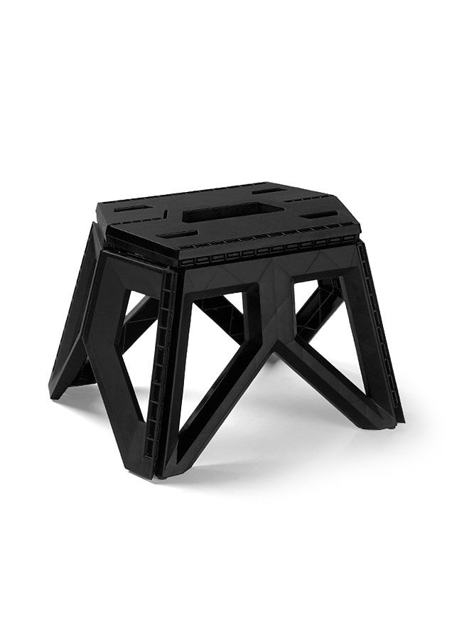 Folding Step Stool for Kids and Adults Non-slip Stool Chair for Camping Fishing Home Kitchen