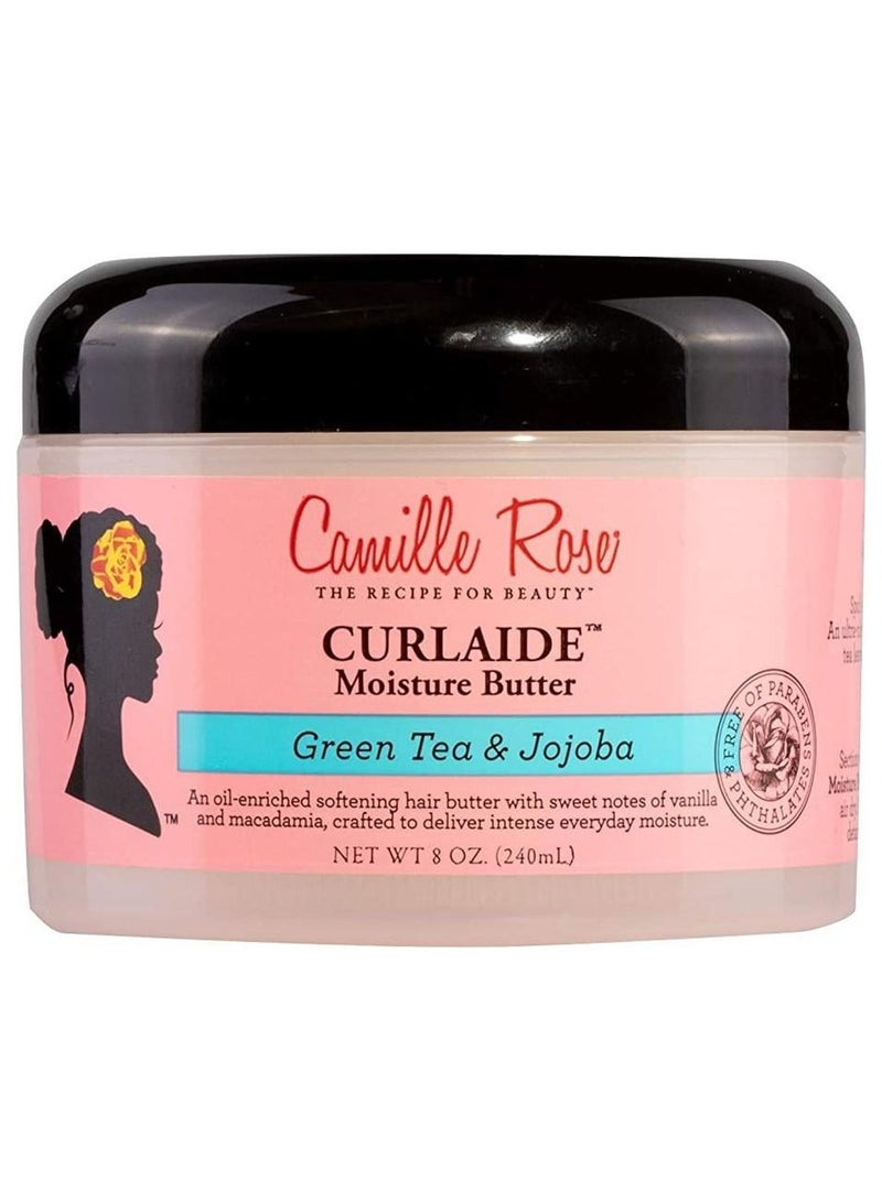Camille Rose Curlaide Moisture Butter GREEN TEA & JOJOBA 240ml 8 OZ