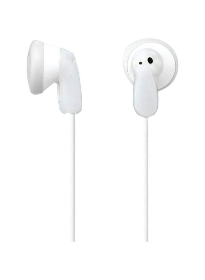 Mdr-E9Lp In-Ear Headphones - White, Wired