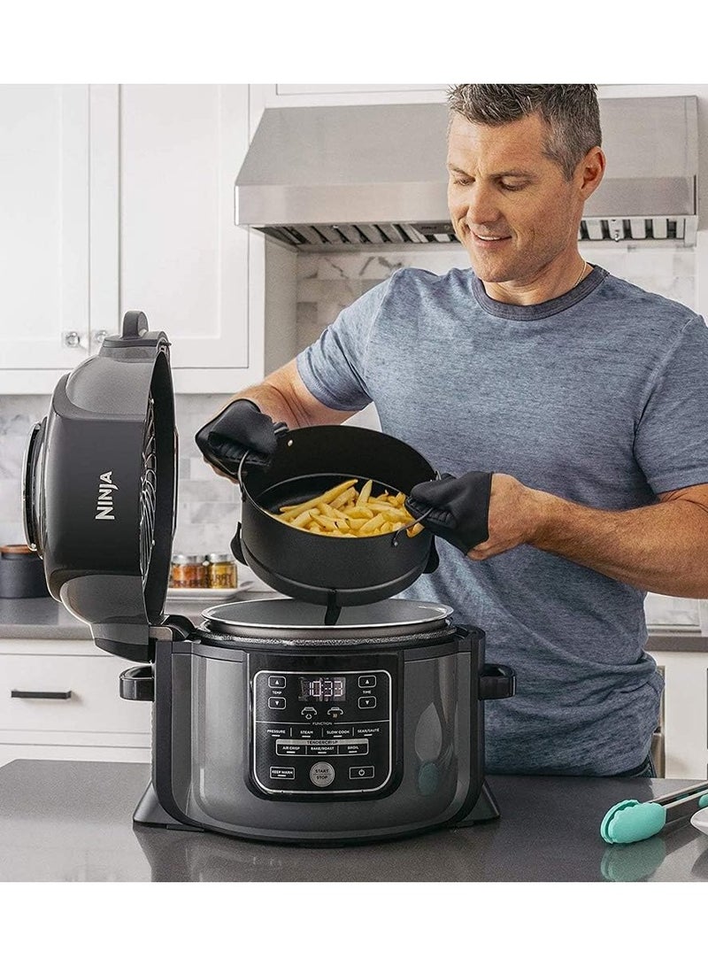 Foodi 7-In-1 Multi Cooker, 6L With 7 CookIng Functions, Pressure Cook, Air Fry, Slow Cook, Grill 6 L 1460 W OP300ME Black