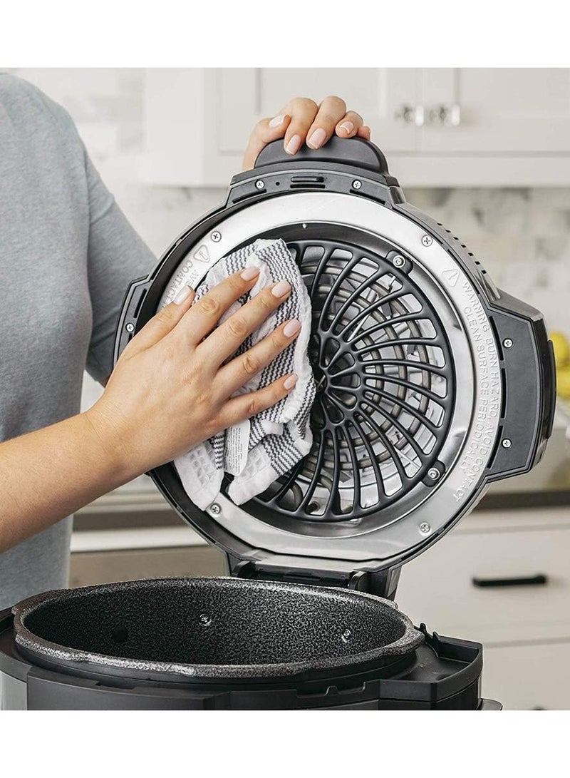 Foodi 7-In-1 Multi Cooker, 6L With 7 CookIng Functions, Pressure Cook, Air Fry, Slow Cook, Grill 6 L 1460 W OP300ME Black