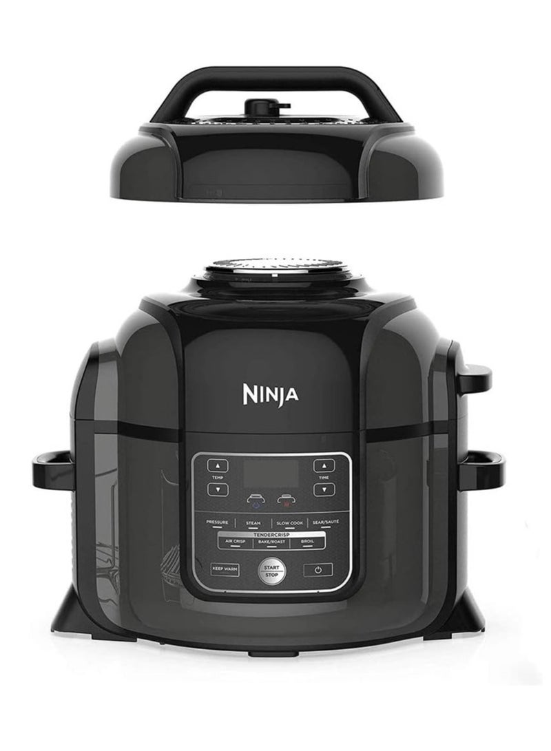 Foodi 7-In-1 Multi Cooker, 6L With 7 CookIng Functions, Pressure Cook, Air Fry, Slow Cook, Grill 6 L 1460 W OP300ME Black