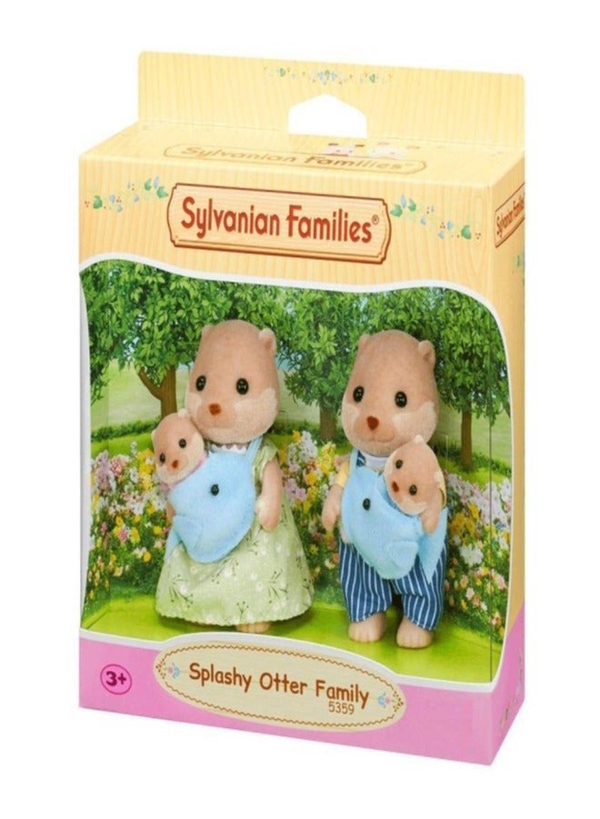 Sylvanian Families Splashy Otter Family 5359