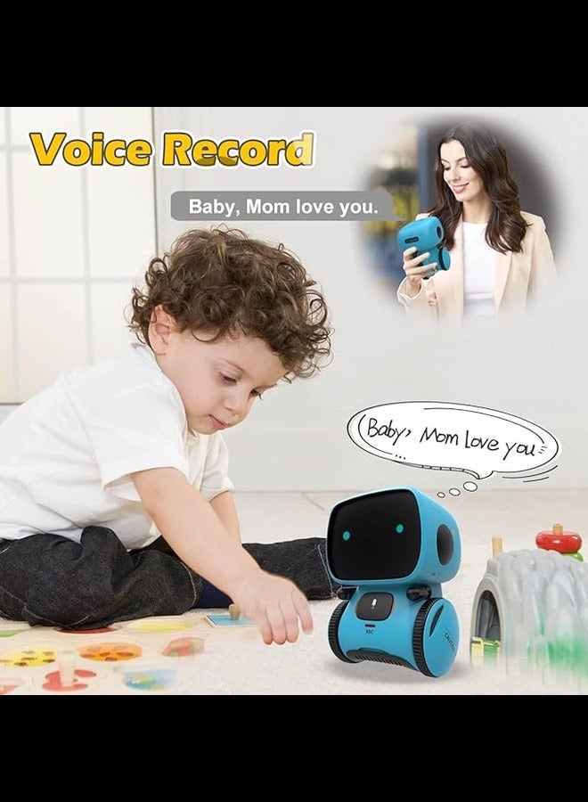 Home Xone Smart Talking Robot for Kids - Voice Controlled and Touch Sensor with Singing, Dancing, and Repeating Features - Intelligent Partner and Teacher, Age 2+