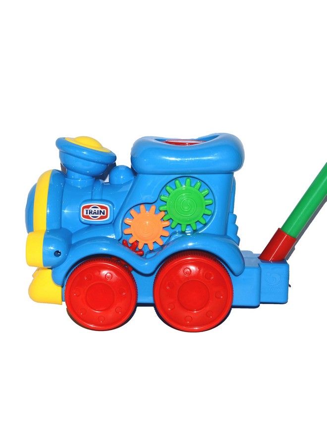 Walk Along Push And Pull Walker Toy (Multicolour)
