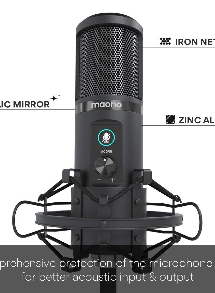 MAONO AU-PM421 USB Microphone Kit