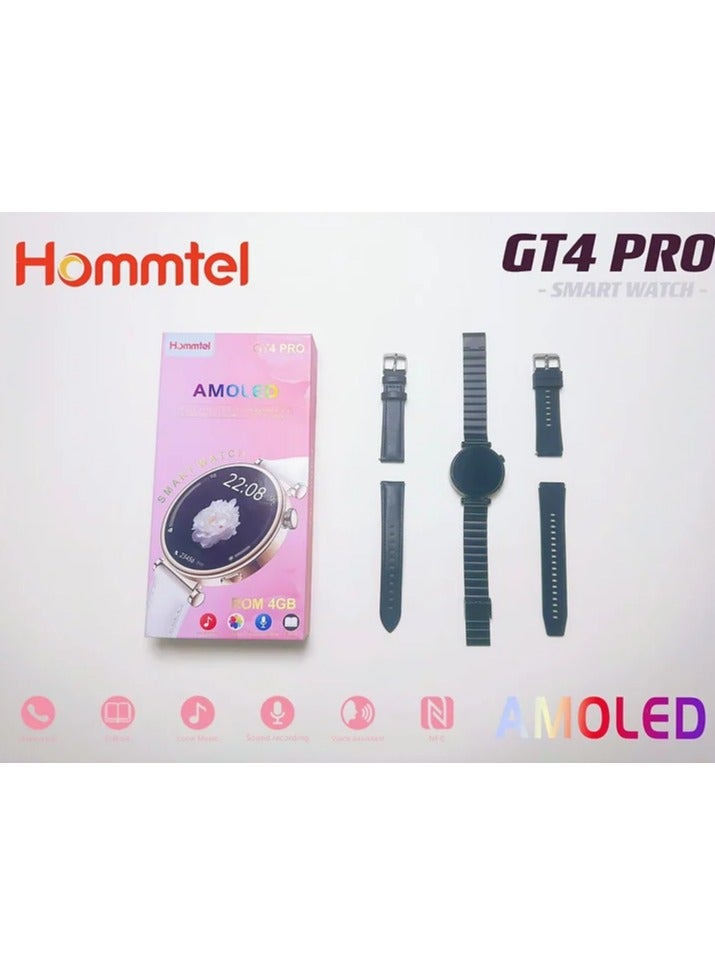 Hommtel GT4 Pro AMOLED Display Smartwatch