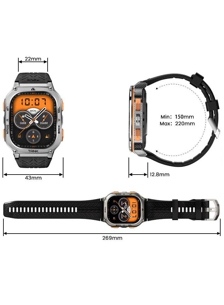 Kospet Tank M3 Ultra with GPS (Silver)