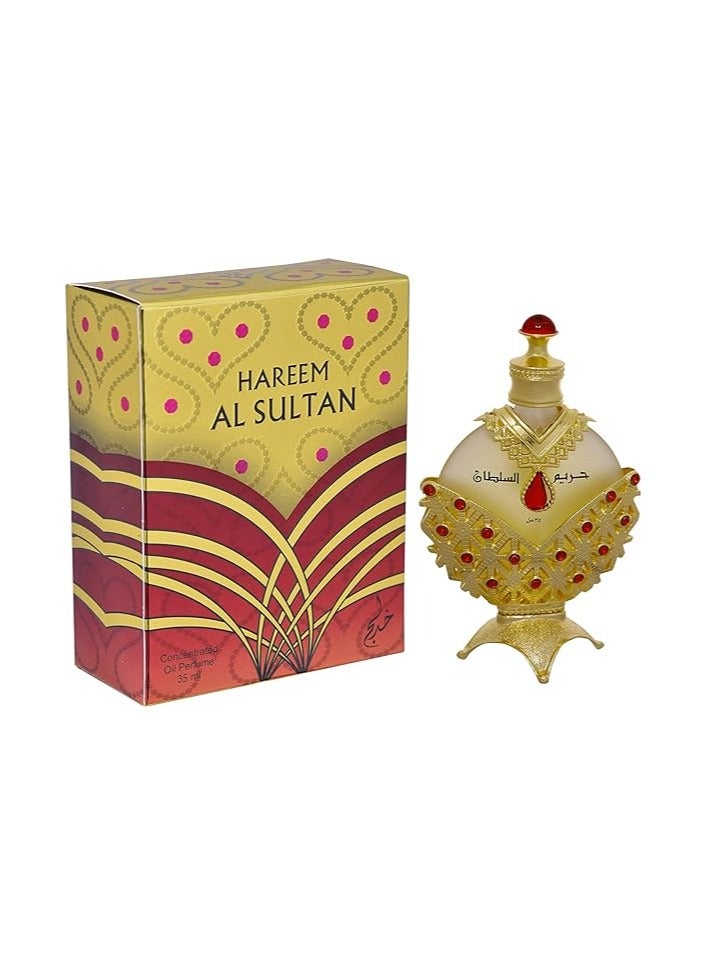 Khadlaj Hareem Al Sultan GOLD For Unisex 35ml - Perfume Oil