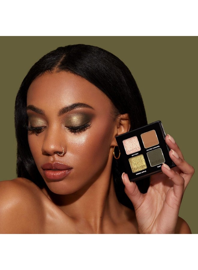 Quad Eyeshadow Palettemakeup Eyeshadow Quad With A Buttery Soft Formula And Buildable Blendable Shades For A Flawless Eye Look Designed For All Day Wear (Caramel Apple)