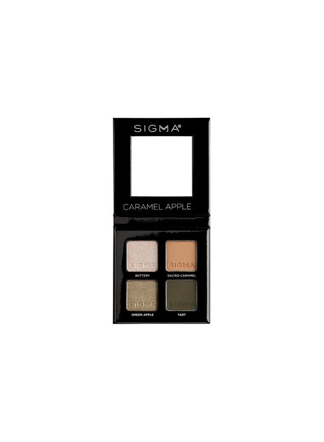 Quad Eyeshadow Palettemakeup Eyeshadow Quad With A Buttery Soft Formula And Buildable Blendable Shades For A Flawless Eye Look Designed For All Day Wear (Caramel Apple)