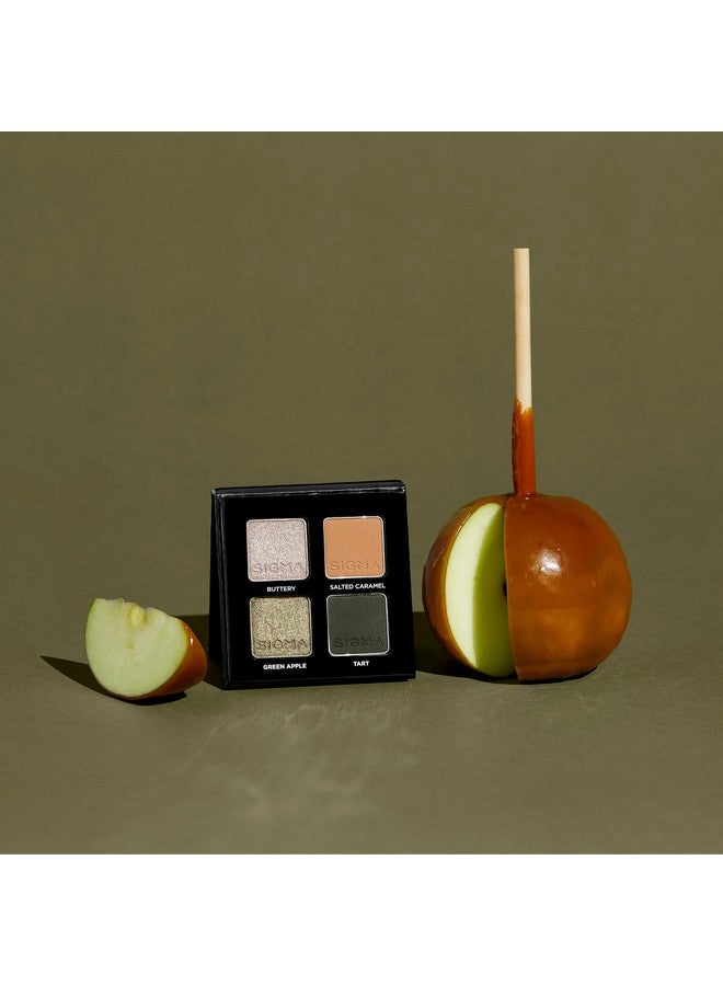 Quad Eyeshadow Palettemakeup Eyeshadow Quad With A Buttery Soft Formula And Buildable Blendable Shades For A Flawless Eye Look Designed For All Day Wear (Caramel Apple)