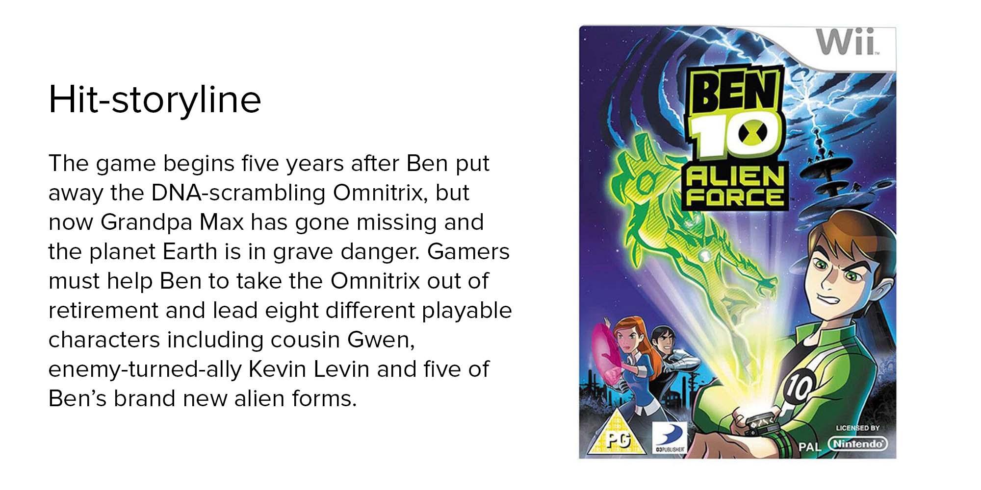 Ben 10 Alien Force - Nintendo Wii - Fighting - Nintendo Wii