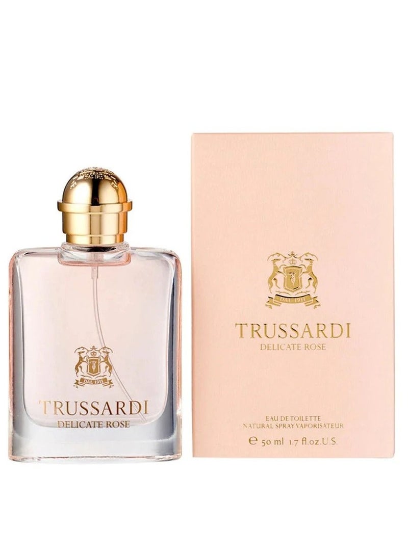 TRUSSARDI DELICATE ROSE (W) EDT 50ML