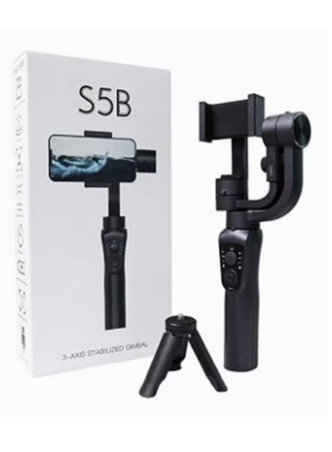 S5B Axis Stabilized Gimbal Bluetooth handheld device with focus and zoom functions with long lifetime