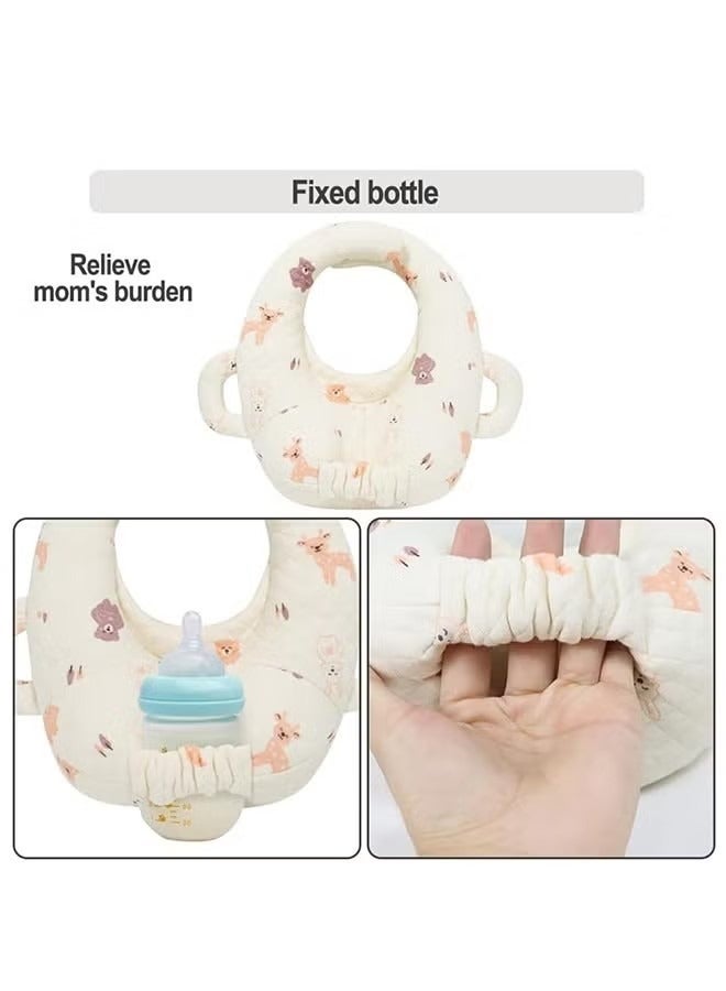 Portable Support Pillow for Newborns, Baby Breastfeeding Pad, Bottle Support Cushion