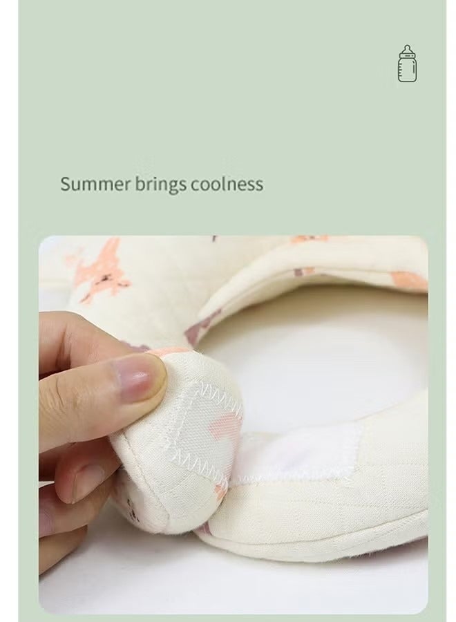 Portable Support Pillow for Newborns, Baby Breastfeeding Pad, Bottle Support Cushion