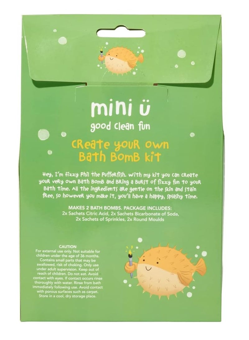 Create Your Own Bath Bomb Kit, Creative Bath Bomb Kit for Kids, Non-Toxic, Vegan & Cruelty Free