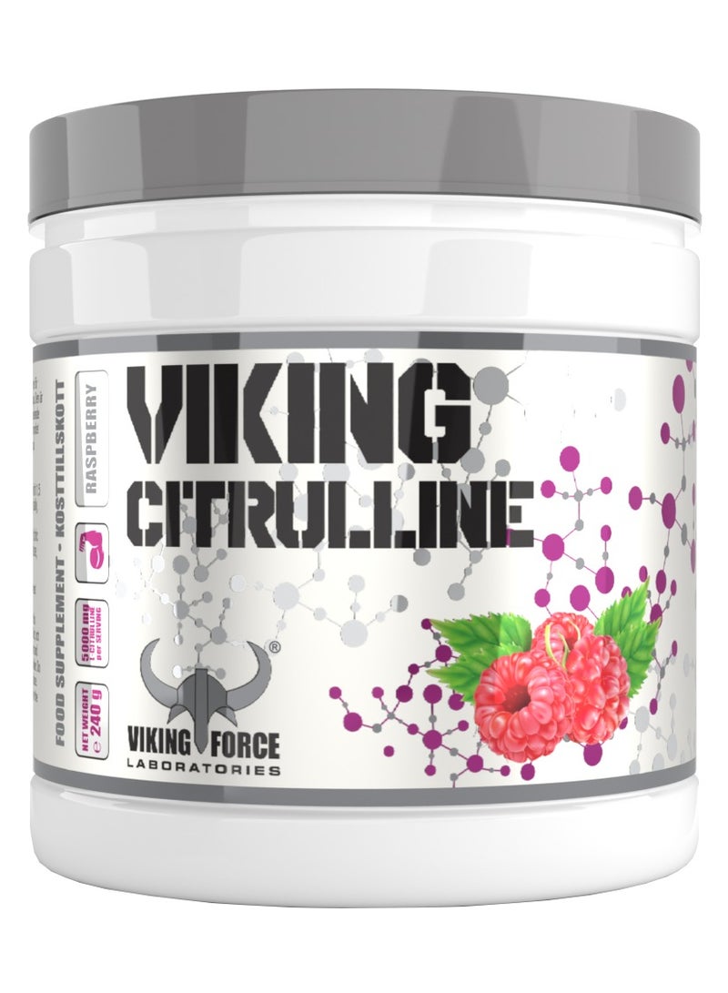 Viking Force Viking Citrulline 240g Raspberry Flavor 40 Serving
