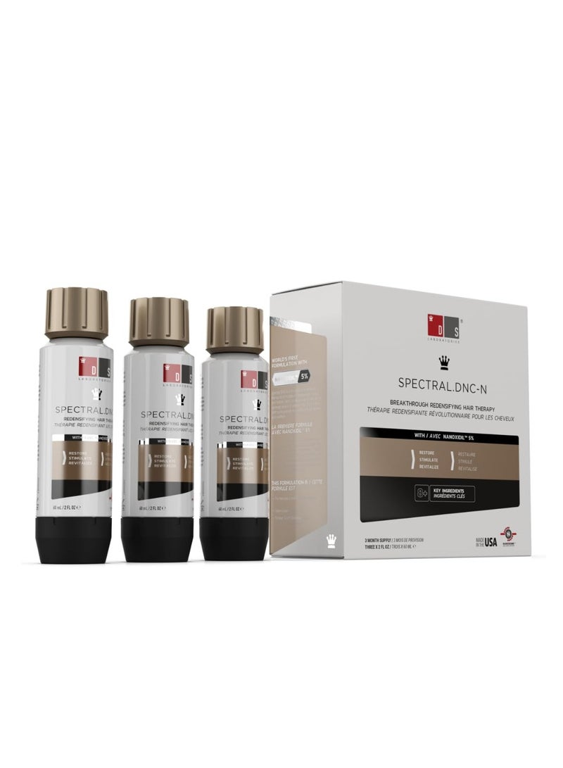 DS Laboratories Spectral.DNC-N Hair Density Serum - Hair Serum to Support Hair Growth, Caffeine, Azelaic Acid, Retinol & Nanoxidil Hair Regrowth Serum for Hair Loss & Thinning Hair, Hair Thickening