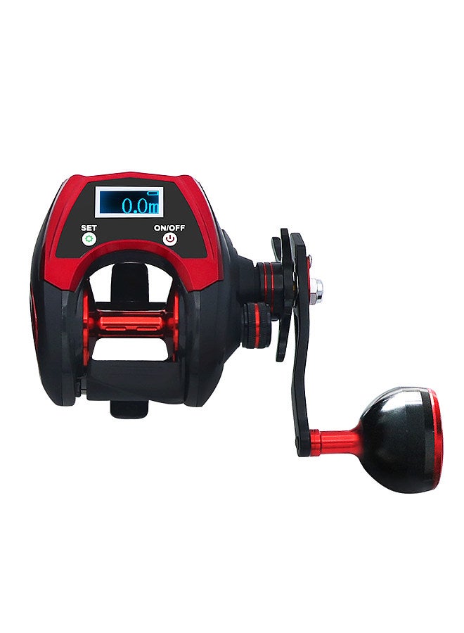 18+1 Ball Bearing Rechargeable Baitcasting Reel 39.7LB Max Drag 6.4:1 Baitcaster Fishing Reel with 8 Magnet Braking System