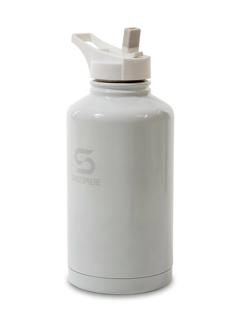 Hydration Jug Double Wall Steel - 1.8 L White