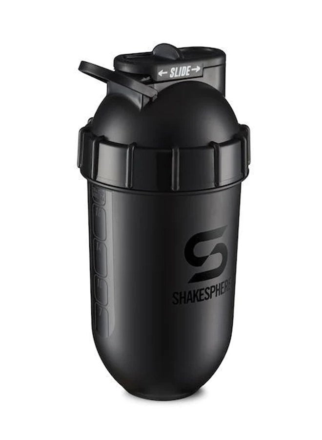 ShakeSphere Tumbler Original - 700ml Glossy Black - Black Logo