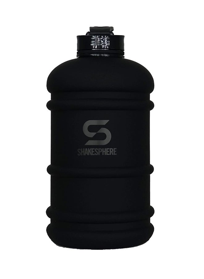 Hydration Jug - 2.2 L Matte Black - White Logo