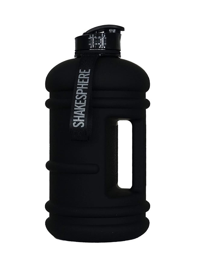 ShakeSphere Hydration Jug - 2.2 L Matte Black - White Logo
