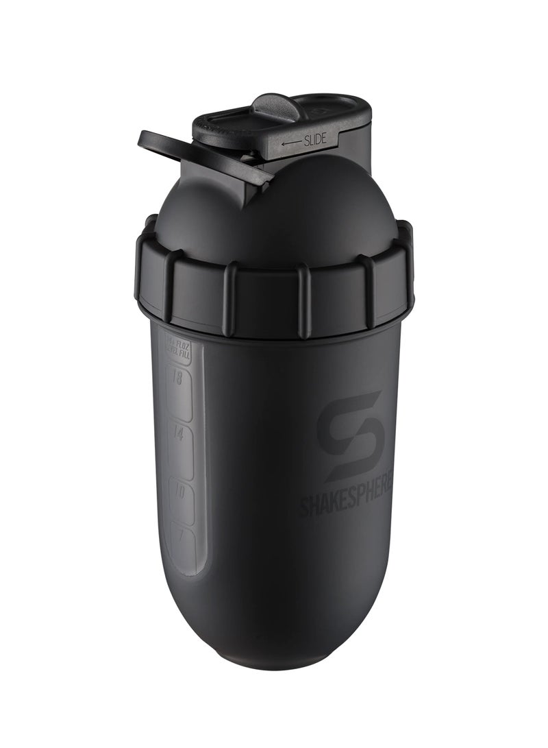 ShakeSphere Tumbler View - 700ml Matte Black