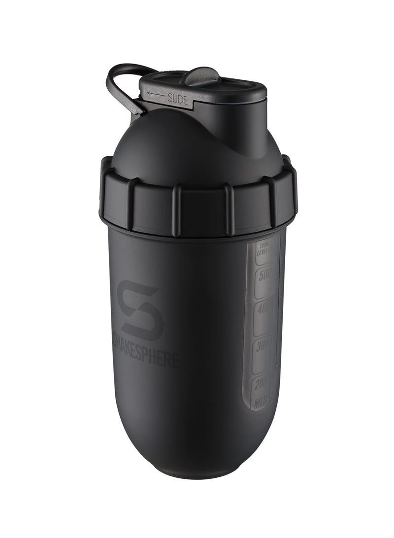 ShakeSphere Tumbler View - 700ml Matte Black