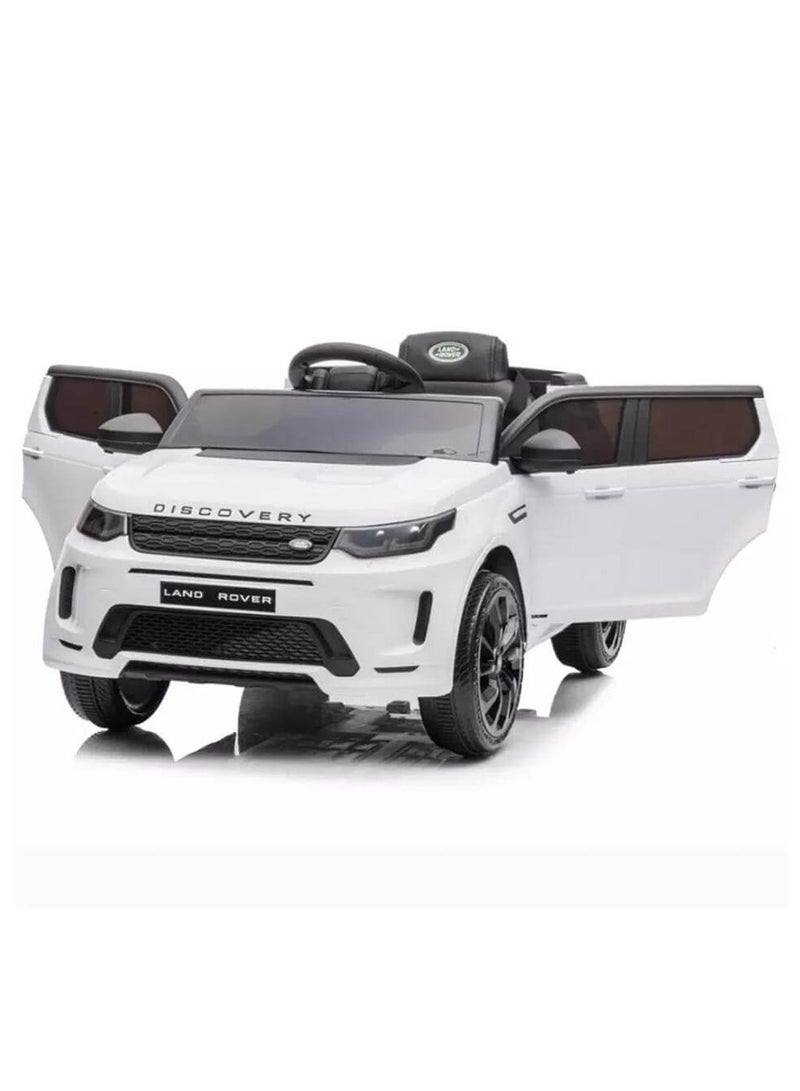 Discovery Kids Electric Ride on Car - White (12V)