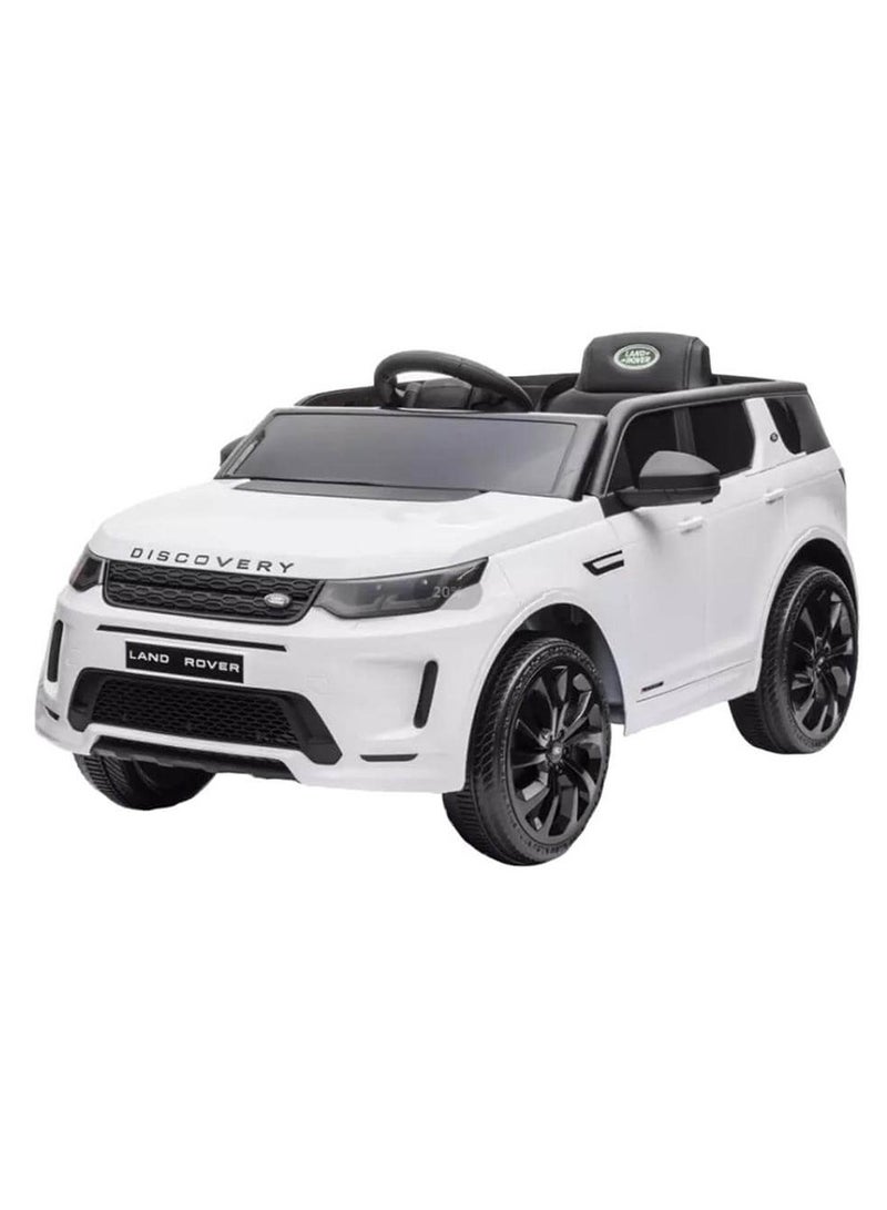 Discovery Kids Electric Ride on Car - White (12V)