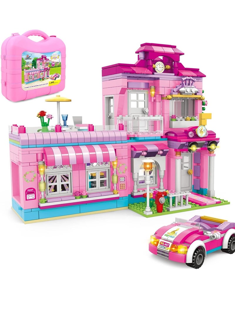 Villa House Building Blocks Set Toy for Kids