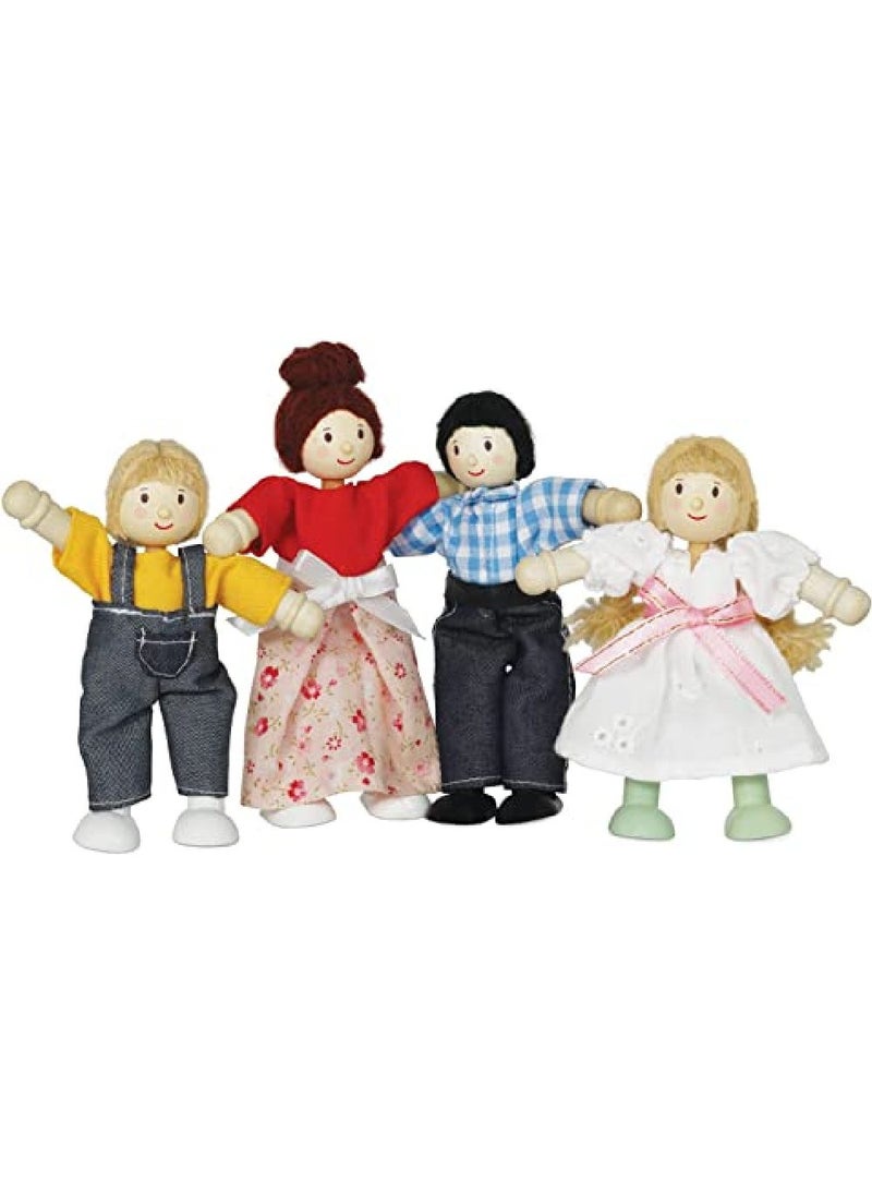 Le Toy Van My Doll Family Set of 4 Budkin Figures